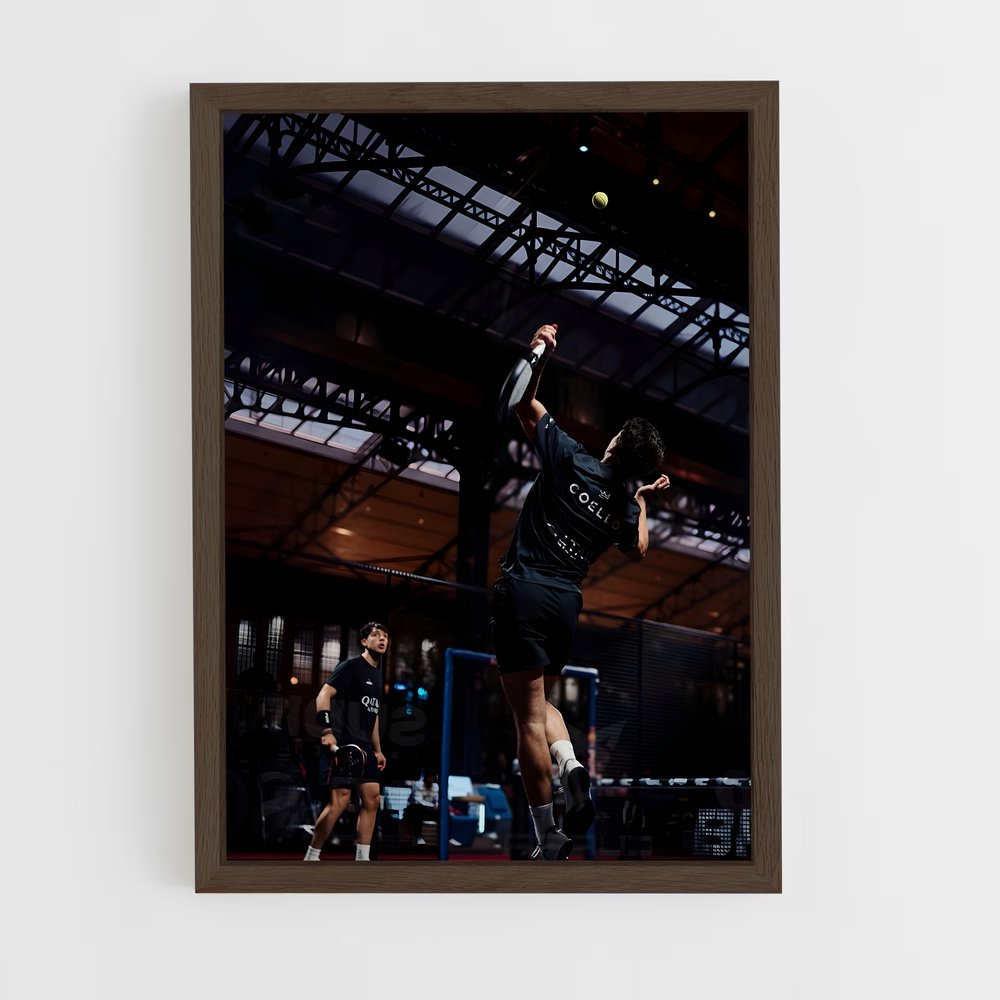 Poster Service de Match – affiche Padel (vue 5)